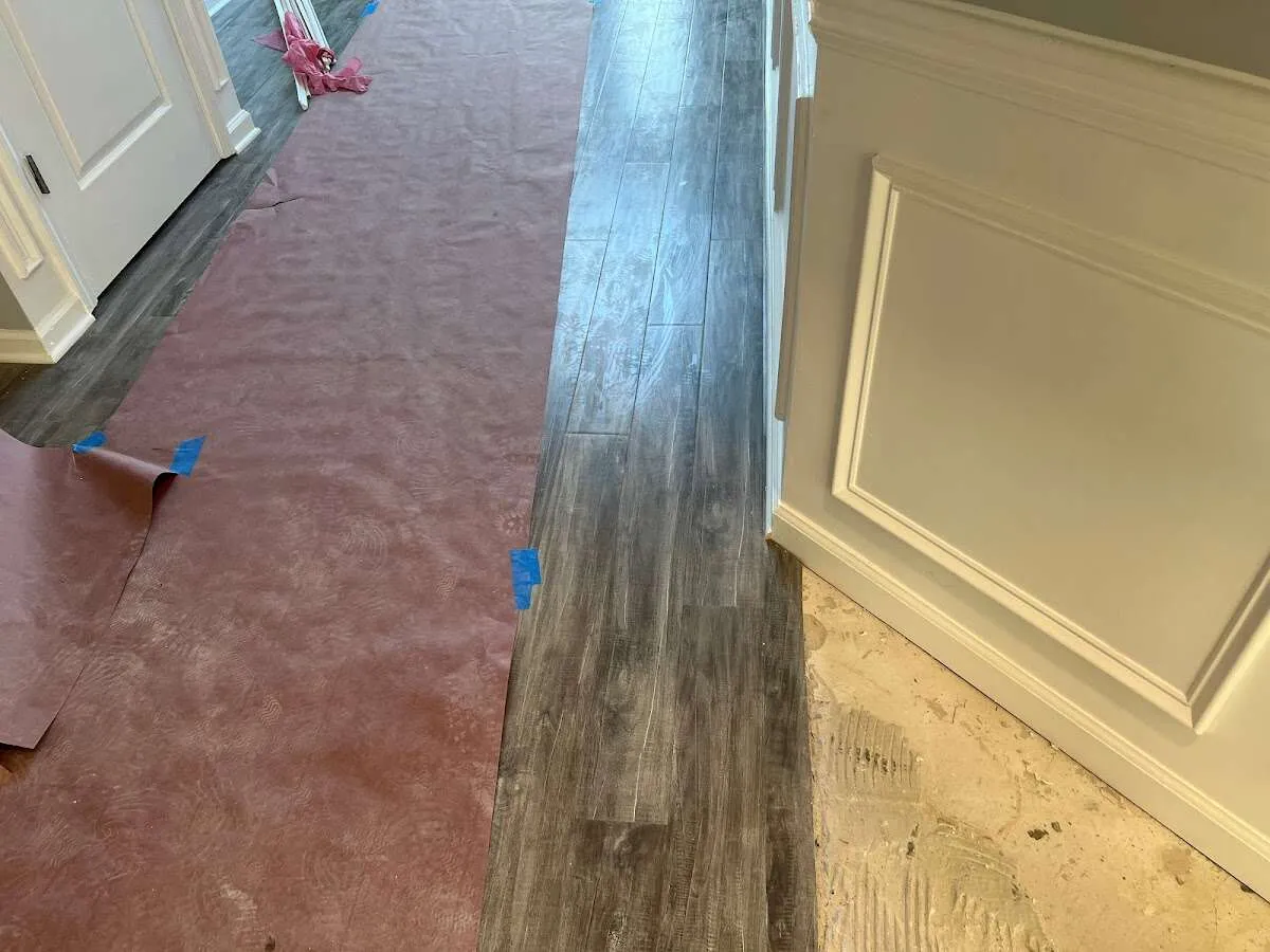 Completed marble shower restoration in East Renton Highlands